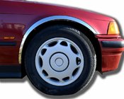 BMW 3-serie E36 1990–2000 Skærmkantlister (4 stk., rustfrit stål) foto 1