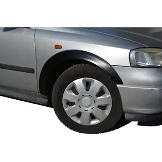 Skærmkantslister til hjulkasser (Sedan/Hatchback) (4 stk., sorte) foto 2