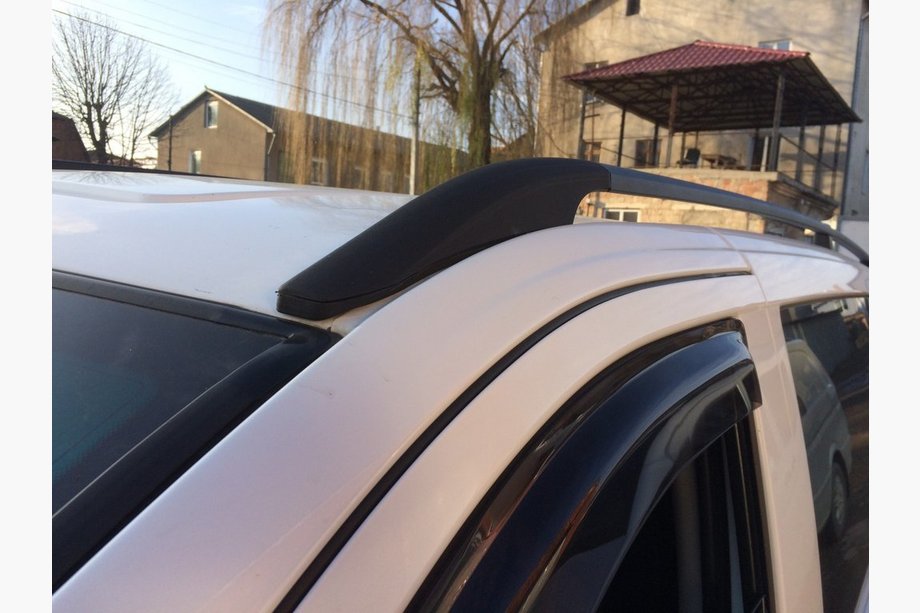 Mercedes Viano 2004–2014 Sorte tagrælinger ELITE (plastfod) Ekstra lang akselafstand (ExtraLong) Foto 3
