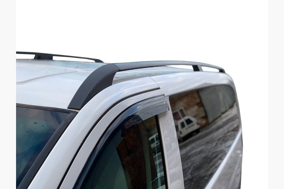 Mercedes Vito/V-klasse W447 2014– Sorte tagrælinger ELITE (plastfødder) Image