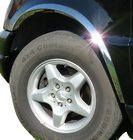 Mercedes ML W163 1997–2005 Skærmkantlister (4 stk., rustfrit stål) foto 1