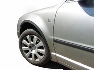 Skoda Superb 2001–2009 Hjulbuekanter (4 stk., sorte) foto 1