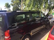 Mercedes Viano 2004–2014 Sorte tagrælinger Skyport (massivt metal) foto 20