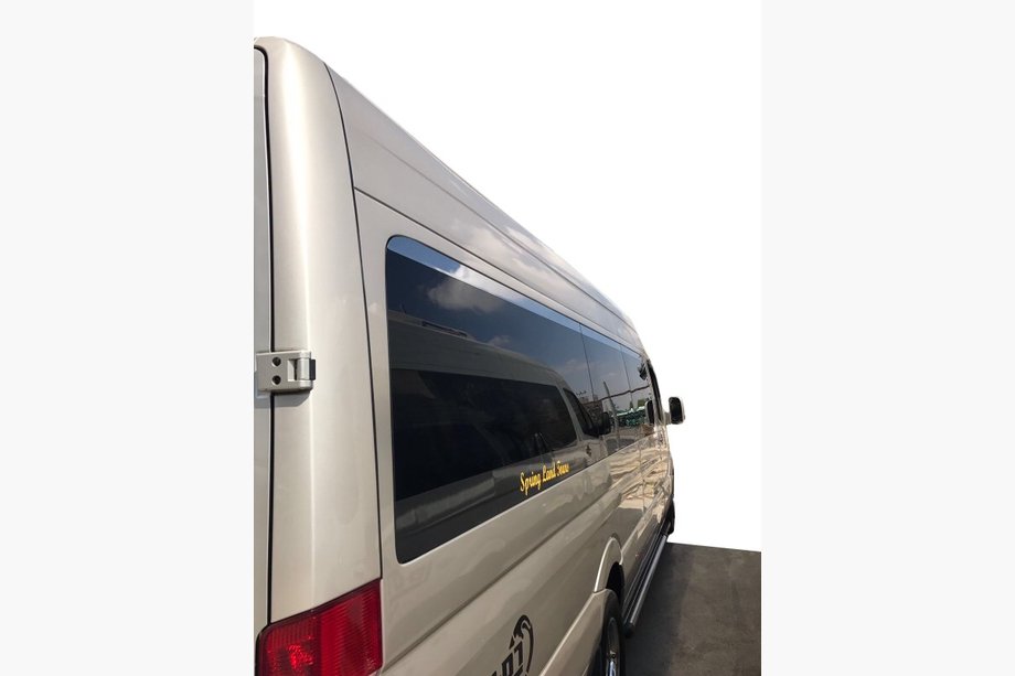 Mercedes Sprinter W906 2006–2018 Øvre vinduesliste i rustfrit stål Image