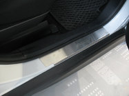 Mitsubishi ASX 2010–2023 Dørtrinslister Nathaniko (4 stk., rustfrit stål) Premium - 3M tape, 0,8 mm foto 1