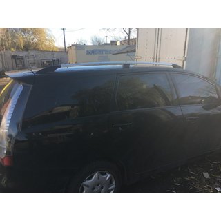 Tagrælinger i krom (2 stk., aluminium) Mitsubishi Grandis 2003–2011 foto 3
