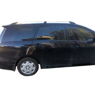 Tagrælinger i krom (2 stk., aluminium) Mitsubishi Grandis 2003–2011 foto 1