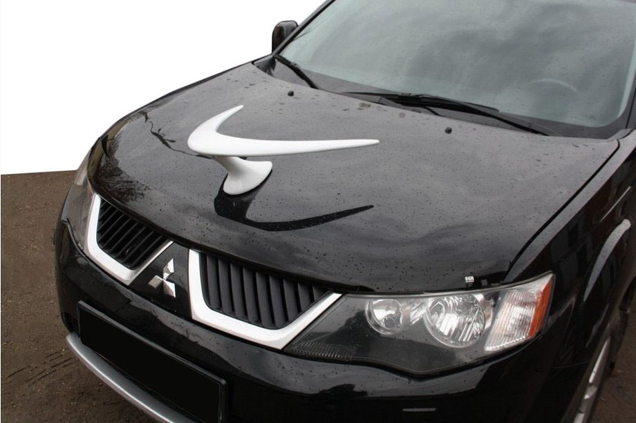 Mitsubishi Outlander 2006–2012 Lastivka spoiler (til lakering) Image