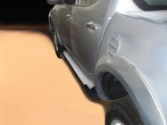 Mitsubishi L200 2015–2024 Sidetrin Allmond Grey (2 stk., aluminium) foto 5