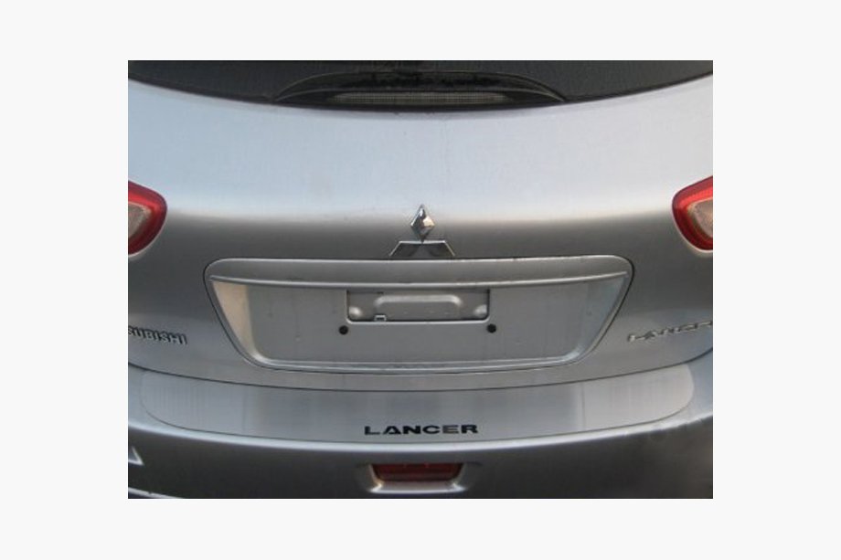 Mitsubishi Lancer X 2008– Bagkofangerbeskytter uden buk SW Nataniko (rustfrit stål) Image
