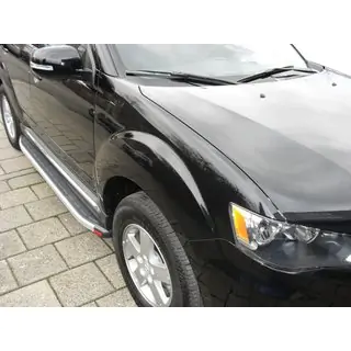 Fullmond sidetrin (2 stk., aluminium) foto 1