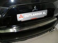 Mitsubishi Outlander 2006–2012 Bagkofangerbeskytter Nataniko (rustfri stål) foto 1