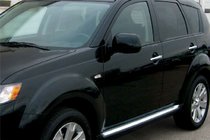 Mitsubishi Outlander 2006–2012 Krom dørhåndtagskapper Omsa (4 stk., rustfrit stål) foto 1