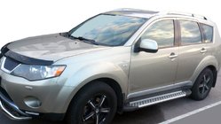 Peugeot 4007 2007–2013 Sidetrin X5-type (2 stk., aluminium) foto 1