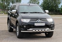Mitsubishi L200 2006–2015 Frontbøjle ST015 (rustfrit stål) foto 1