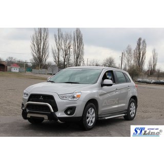 Sidetrin Allmond Grey (2 stk., aluminium) foto 2