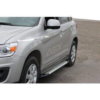 Sidetrin Allmond Grey (2 stk., aluminium) foto 1