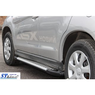 Sidetrin Allmond Grey (2 stk., aluminium) foto 3