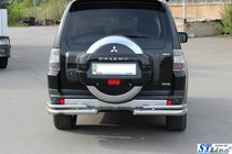 Mitsubishi Pajero Wagon III 1999–2006 Bagbøjle AK003 Dobbelt (rustfri) foto 3