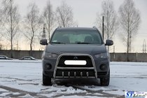 Mitsubishi Outlander 2006–2012 Kængurubøjle WT Special (rustfrit stål) foto 2