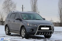 Mitsubishi Outlander 2006–2012 Kængurubøjle WT Special (rustfrit stål) foto 4
