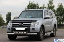Mitsubishi Pajero Wagon IV 2006–2021 Frontbøjle ST015 (rustfrit stål) foto 2