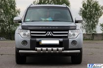 Mitsubishi Pajero Wagon IV 2006–2021 Frontbøjle ST015 (rustfrit stål) foto 4