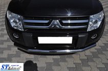 Mitsubishi Pajero Wagon IV 2006–2021 Frontbøjle ST008 (rustfrit stål) foto 2