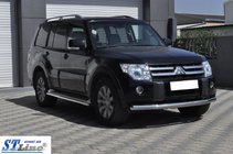 Mitsubishi Pajero Wagon IV 2006–2021 Frontbøjle ST008 (rustfrit stål) foto 4