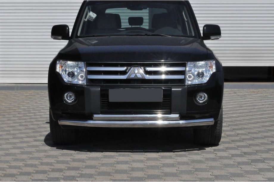 Mitsubishi Pajero Wagon IV 2006–2021 Frontbøjle ST014 (rustfrit stål) Image