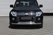 Mitsubishi Pajero Wagon IV 2006–2021 Frontbøjle ST014 (rustfrit stål) foto 1