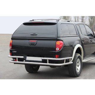 Bagbeskyttelsesbøjle AK0022 (rustfrit stål) Mitsubishi L200 2006–2015