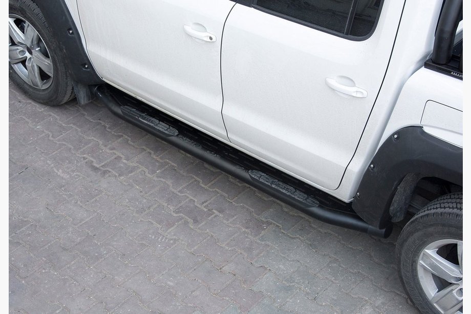 Isuzu D-Max 2011–2019 Sidetrin Amazon Black (2 stk., sorte) Image