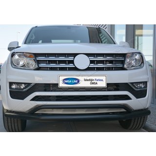 Forreste dobbelte frontbøjle Vegas 2016-2021 (sort) Volkswagen Amarok 2010–2022 foto 2