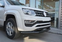 Volkswagen Amarok 2010–2022 Forreste dobbelte frontbøjle Vegas 2016-2021 (sort) foto 1