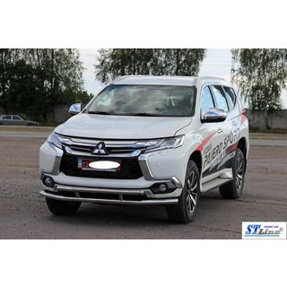 Frontbøjle ST016 (rustfrit stål) Mitsubishi Pajero Sport 2015– foto 2