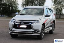 Mitsubishi Pajero Sport 2015– Frontbøjle ST016 (rustfrit stål) foto 2