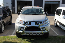 Mitsubishi L200 2015–2024 Kængurugitter WT003 (rustfrit stål) foto 2