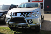 Mitsubishi L200 2015–2024 Kængurugitter WT003 (rustfrit stål) foto 6