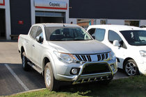Mitsubishi L200 2015–2024 Kængurugitter WT003 (rustfrit stål) foto 3