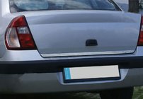 Renault Symbol 1999–2008 Bagklapkantliste (Sedan, rustfrit stål) foto 1