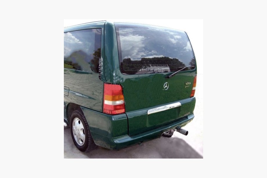 Mercedes Vito W638 1996–2003 Krom nummerpladeramme, Carmos Image