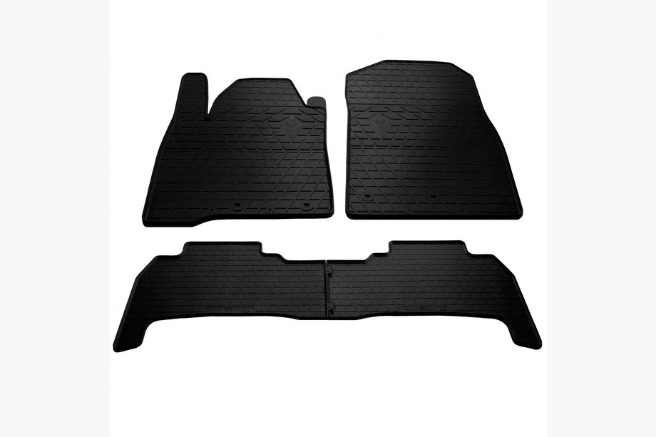 Toyota Land Cruiser 200 2007–2021 Gummimåtter til kabinen (4 stk., Stingray Premium, 2007-2021) Image