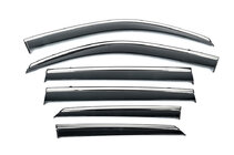 Lexus GX460 2009–2023 Vindafvisere med kromliste Niken Luxury (6 stk) foto 2