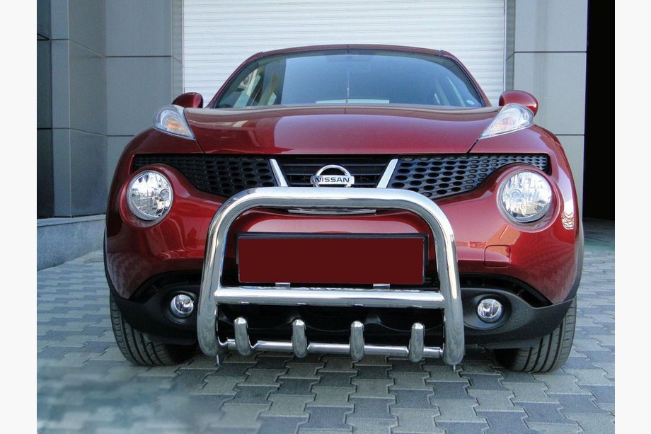 Nissan Juke 2010–2019 Bullbar QT006 (rustfrit stål) Image