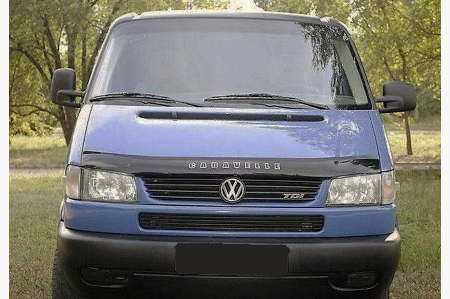 Volkswagen T4 Transporter 1990–2003 Motorhjelmsdeflektor (skrå forlygter) (VIP) Image