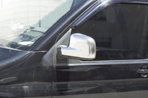 Volkswagen T5 Multivan 2003–2010 Spejlkapper mat grå (2 stk.) foto 1