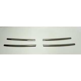 Kølergrill-lister sort krom 2015-2019 (4 stk., rustfrit stål) Volkswagen T6 2015–2024 foto 2