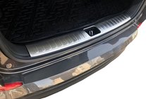 Hyundai Tucson TL 2016–2021 OmsaLine bagagerumstærskelbeskytter bag (rustfrit stål) foto 1