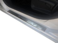 Renault Megane III 2009–2016 OmsaLine dørtrinslister foran (2 stk., rustfrit stål) foto 1